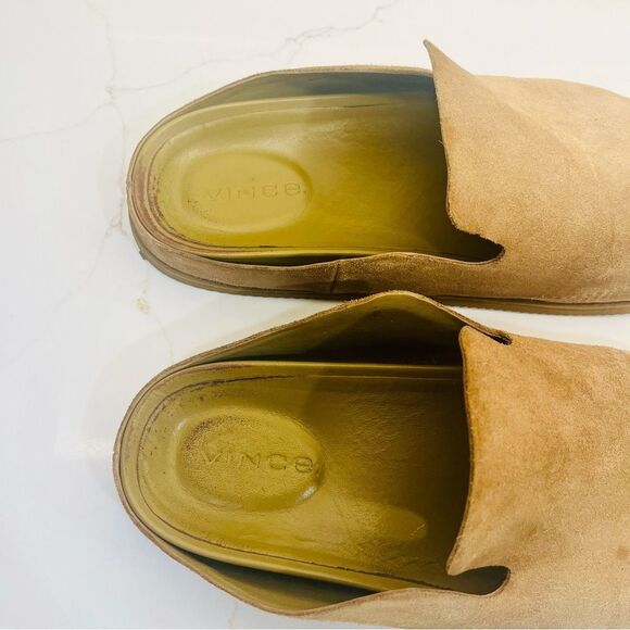 Vince Suede Slip-On Mule Shoes main image 4